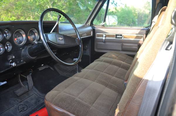 mud truck interior